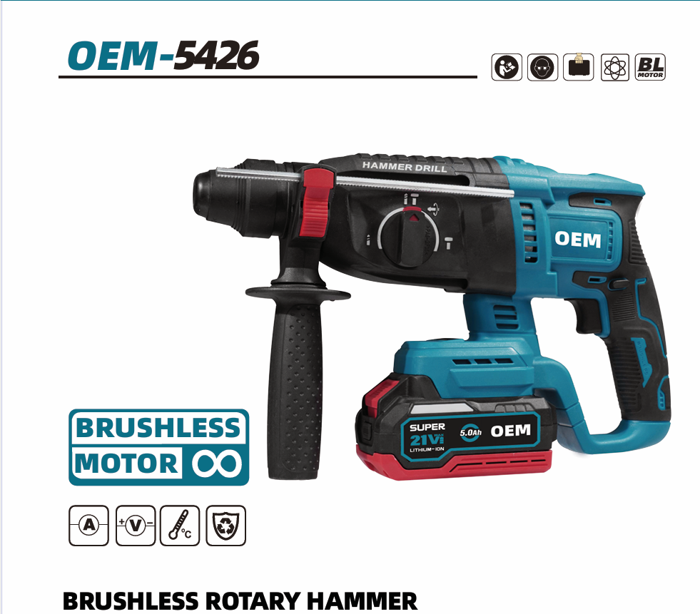 OEM-5426 3-Function Rotary Hammer Drill