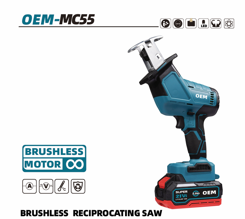 OEM-MC55 mini reciprocating saw cordless